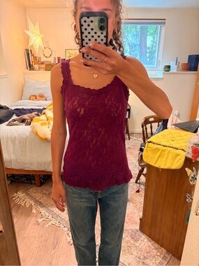 Hanky Panky Lace tank